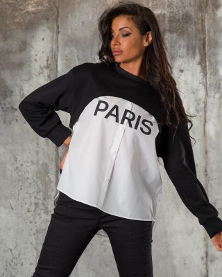 Bluza Marais, Culoare negru
