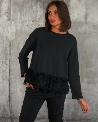 Bluza Julianna, Neagra