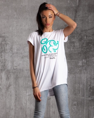 Tricou lung Melbourne, Verde Culoare