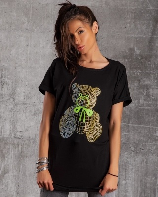 Tricou Galeria, Negru Culoare Negru