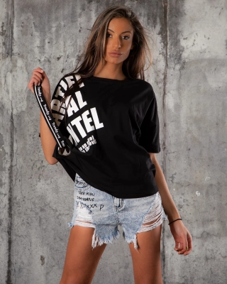 Tricou Sorrento, Negru Culoare