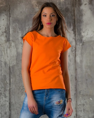 Tricou Light It Up, Orange culoare