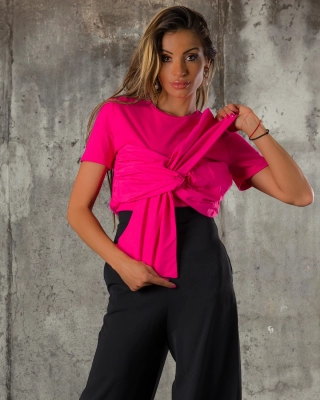 Tricou Tied Together, Roz culoare