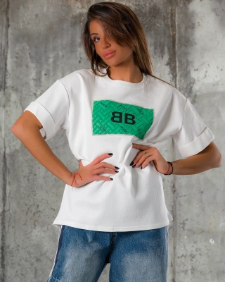 Tricou Tuscan, Alb culoare