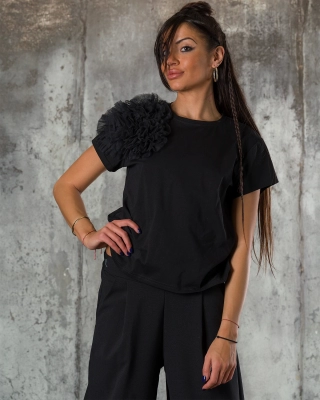 Tricou Rosé All Day, Culoare negru