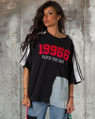 Tricou Take The Day, Culoare negru
