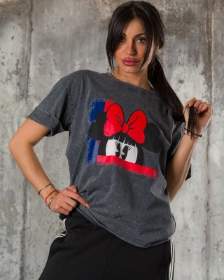 Tricou Your Eyes Only, Culoare gri