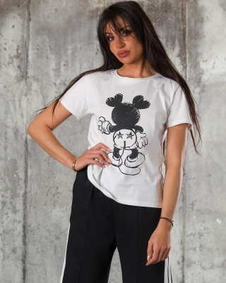 Tricou New Star, Culoare alb