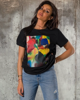 Tricou Fiorella, Culoare negru