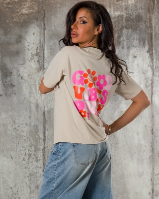 Tricouri Rave, Culoare taupe