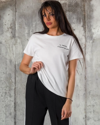 Tricou Simplicity, Culoare alb