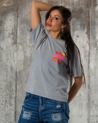 Tricou Surf Club, Gri