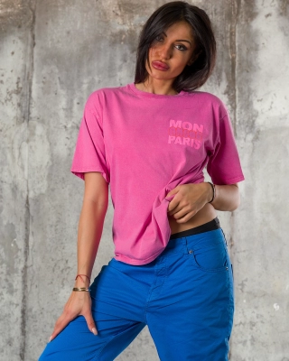 Tricou Emilie, Culoare roz
