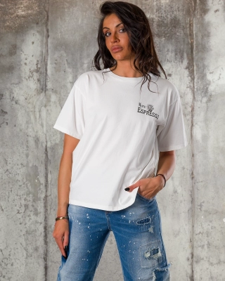 Tricou My Motto, Culoare alb