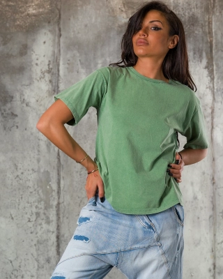 Tricou Many Times, Culoare verde