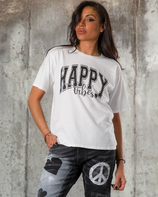 Tricou Allegra, Culoare alb