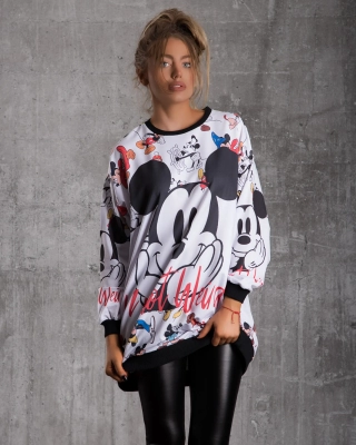 Tunică I'm Not Weird, Alb Culoare