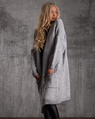 Cardigan Breezy, Gri Culoare