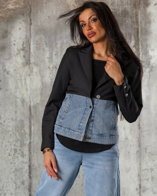 Sacou Never Forgot You, Culoare negru