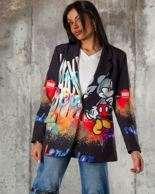 Sacou Make Me Yours, Culoare negru