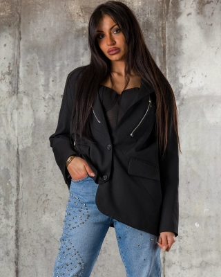 Sacou Win You Over, Culoare negru
