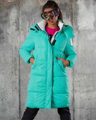 Geaca Stand By Me, Culoare turcoaz