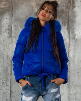 Geaca My Friends, Culoare albastru