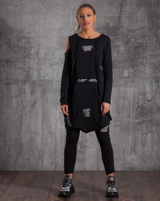 Salopetă All My Loving, Negru Culoare