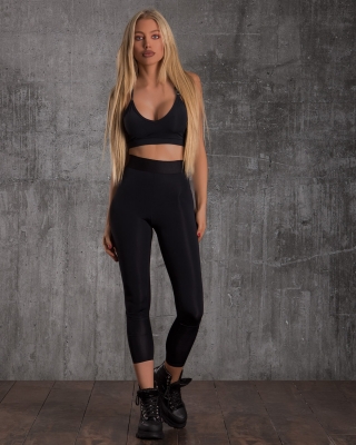 Compleu din două piese Minimalist, Negru Culoare