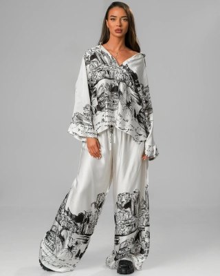 Комплект Allegoria, Бял Цвят