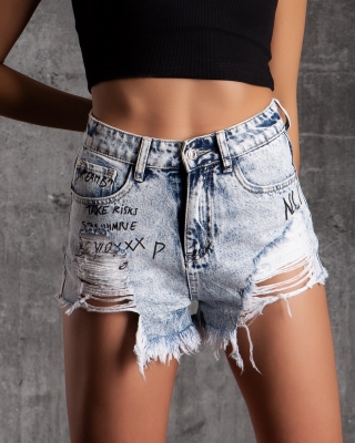 Pantaloni scurți Euphoria, Albastru Culoare