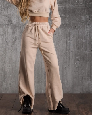 Pantaloni sport Opportunist, Bej Culoare