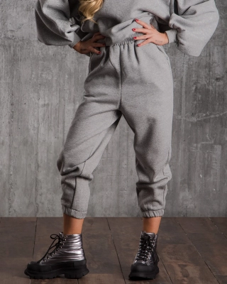 Pantaloni jogger Approved, Gri Culoare