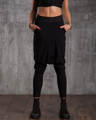 Pantaloni Willow, Negru Culoare