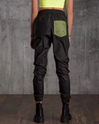 Pantaloni jogger Skyline, Verde Culoare