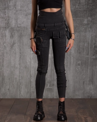 Pantaloni Neo, Gri Culoare