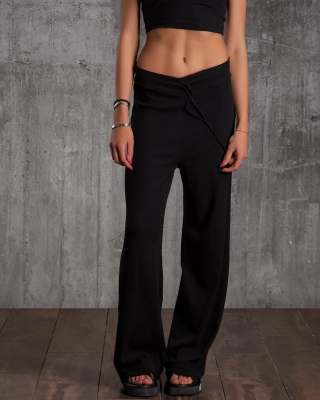 Pantaloni Point Blank, Negru Culoare