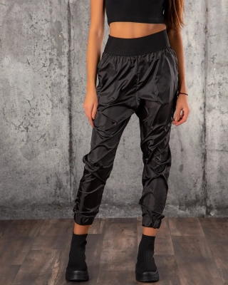 Pantaloni jogger Lopez, Negru Culoare