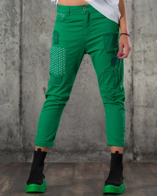 Pantaloni Venture, Verde culoare