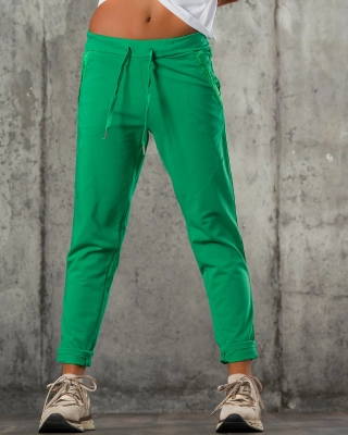 Pantaloni Popcorn, Verde culoare