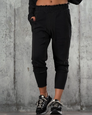 Pantaloni Long Beach, Culoare negru