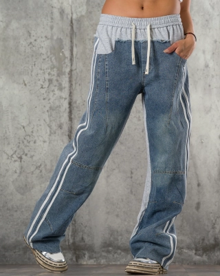 Pantaloni Next Big Thing, Culoare gri