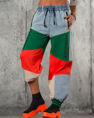 Pantaloni Elgardo, Culoare denim
