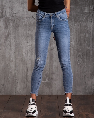 Blugi mulați Laura, Albastru Culoare