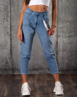 Blugi Emma, Albastru Culoare XL