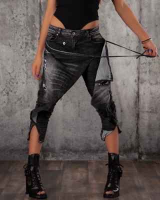 Blugi Ferrara, Negru Culoare M negru