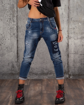 Blugi Glaze, Albastru Culoare