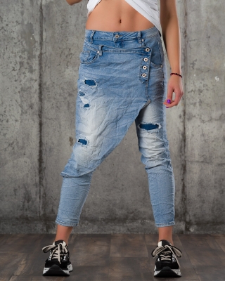 Blugi Trident, Albastru culoare S