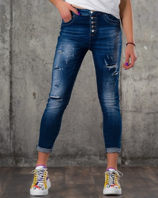 Blugi Cardinal, Albastru culoare