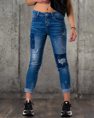 Blugi Samantha, Albastru culoare